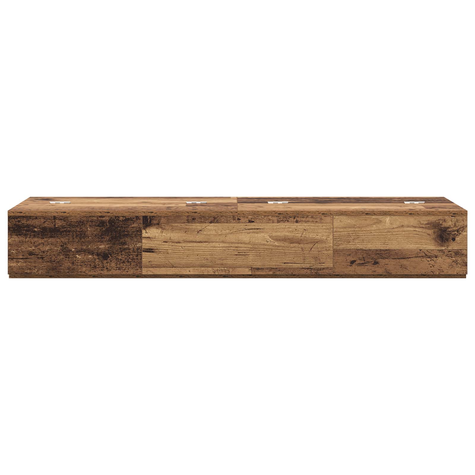 vidaXL Studio Desk Oak Wood 152 x 40 x 19.5 cm Engineered Wood 5