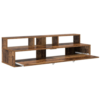 vidaXL Studio Desk Oak Wood 110 x 42.5 x 36 cm Engineered Wood 4