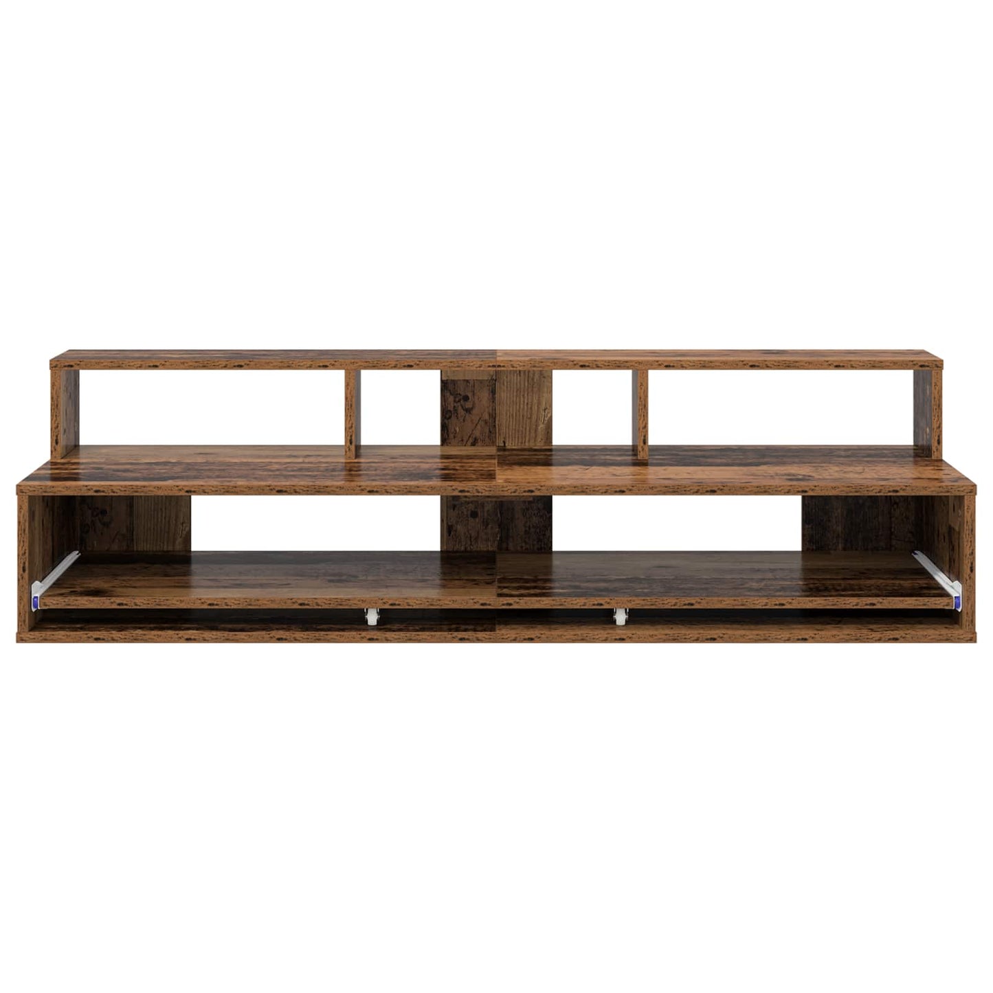 vidaXL Studio Desk Oak Wood 110 x 42.5 x 36 cm Engineered Wood 5