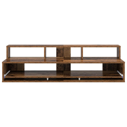 vidaXL Studio Desk Oak Wood 110 x 42.5 x 36 cm Engineered Wood 5