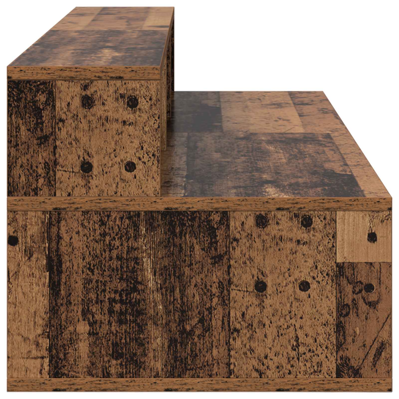 vidaXL Studio Desk Oak Wood 110 x 42.5 x 36 cm Engineered Wood 6