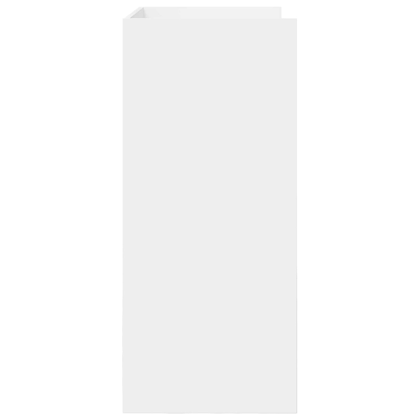 vidaXL DJ Table White 102 x 45 x 102 cm Engineered Wood 5
