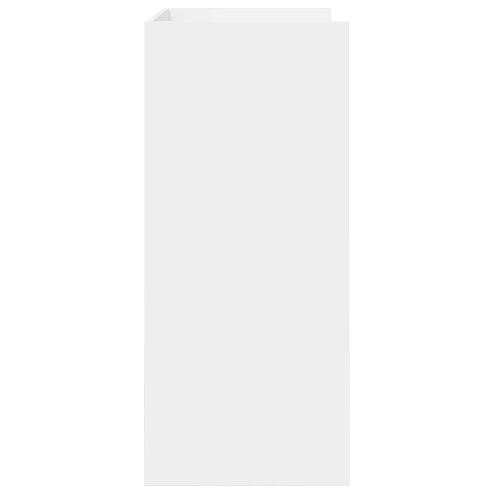 vidaXL DJ Table White 102 x 45 x 102 cm Engineered Wood 5