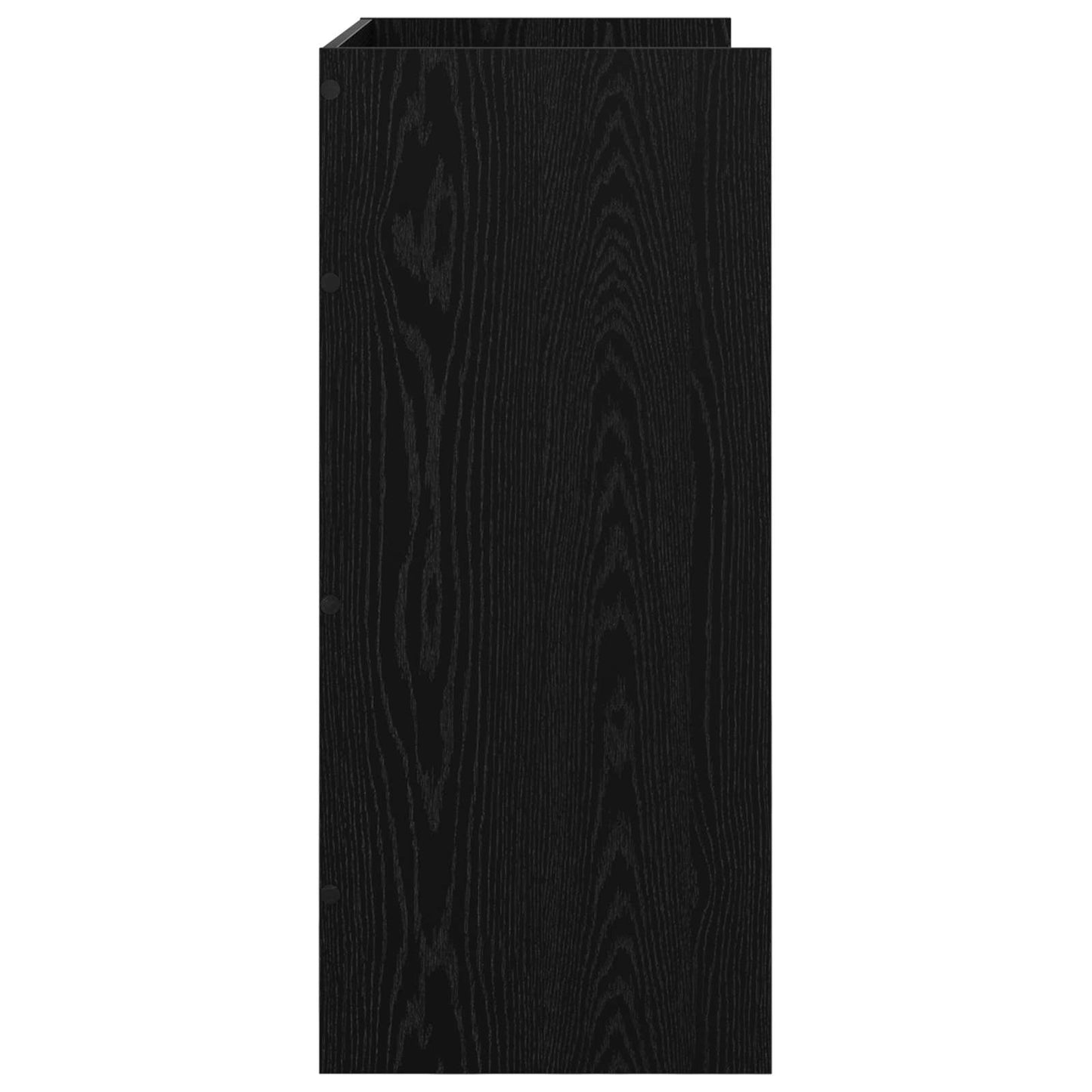 vidaXL DJ Table Black Oak 102 x 45 x 102 cm Engineered Wood 5