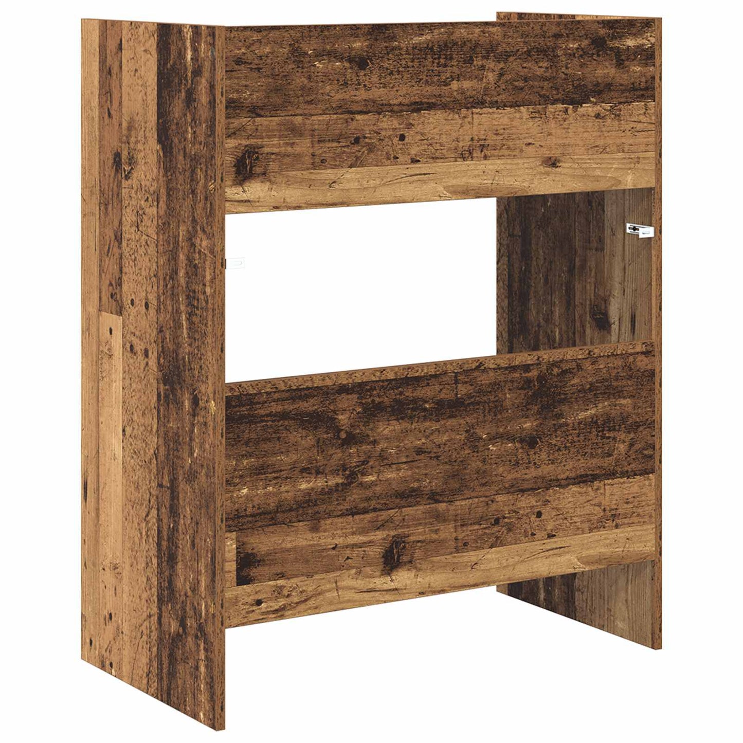 vidaXL DJ Table Old Wood 102 x 45 x 102 cm Engineered Wood 6