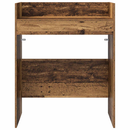 vidaXL DJ Table Old Wood 102 x 45 x 102 cm Engineered Wood 4