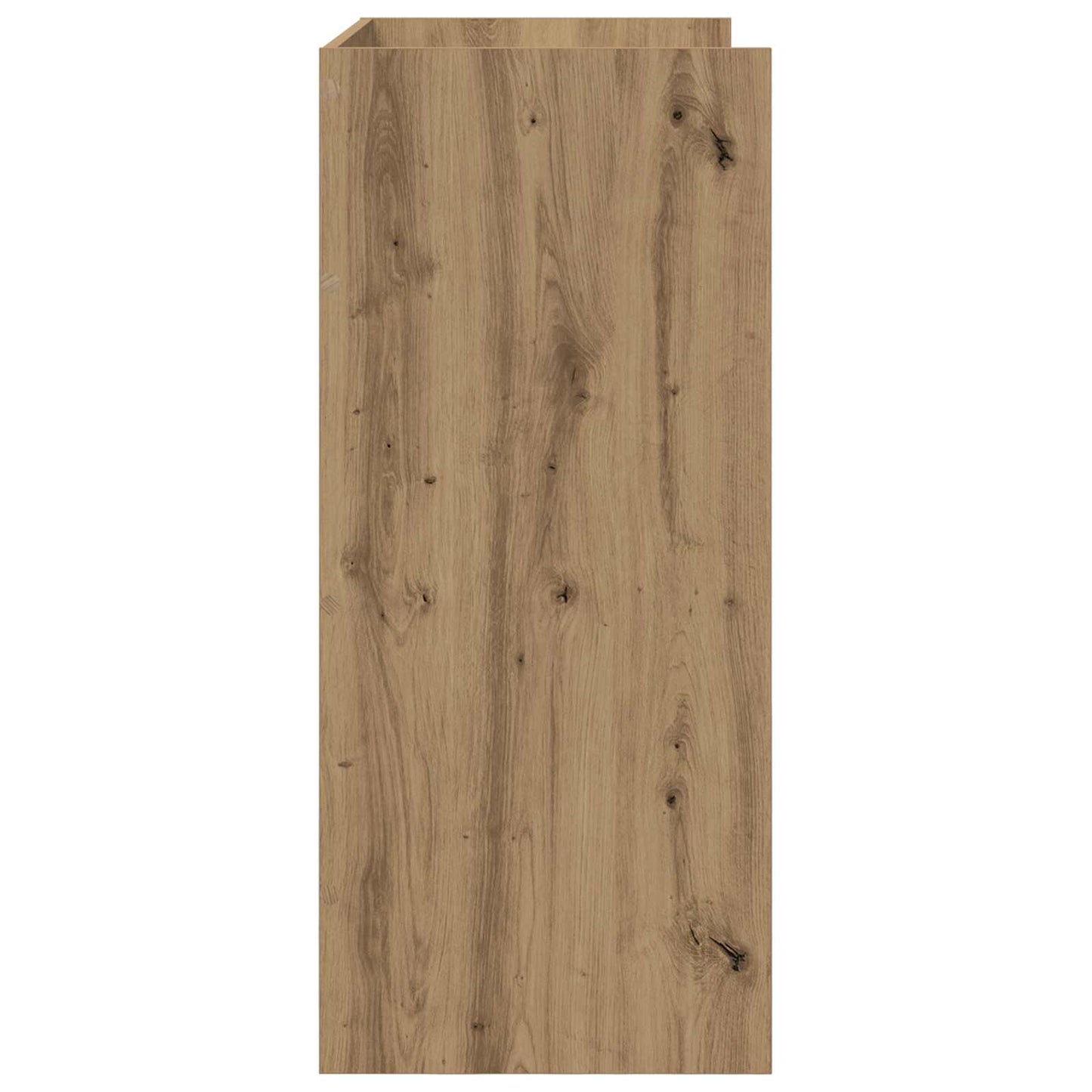 vidaXL DJ Table Artisan Oak 102 x 45 x 102 cm Engineered Wood 5