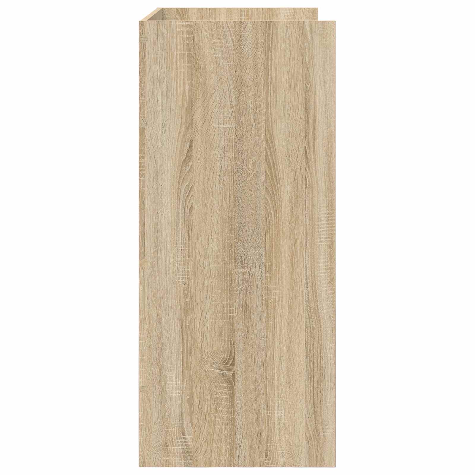 vidaXL DJ Table Sonoma Oak 82 x 45 x 102 cm Engineered Wood 5