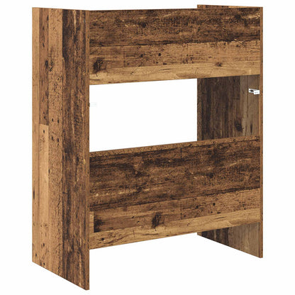 vidaXL DJ Table Oak Wood 82 x 45 x 102 cm Engineered Wood 6