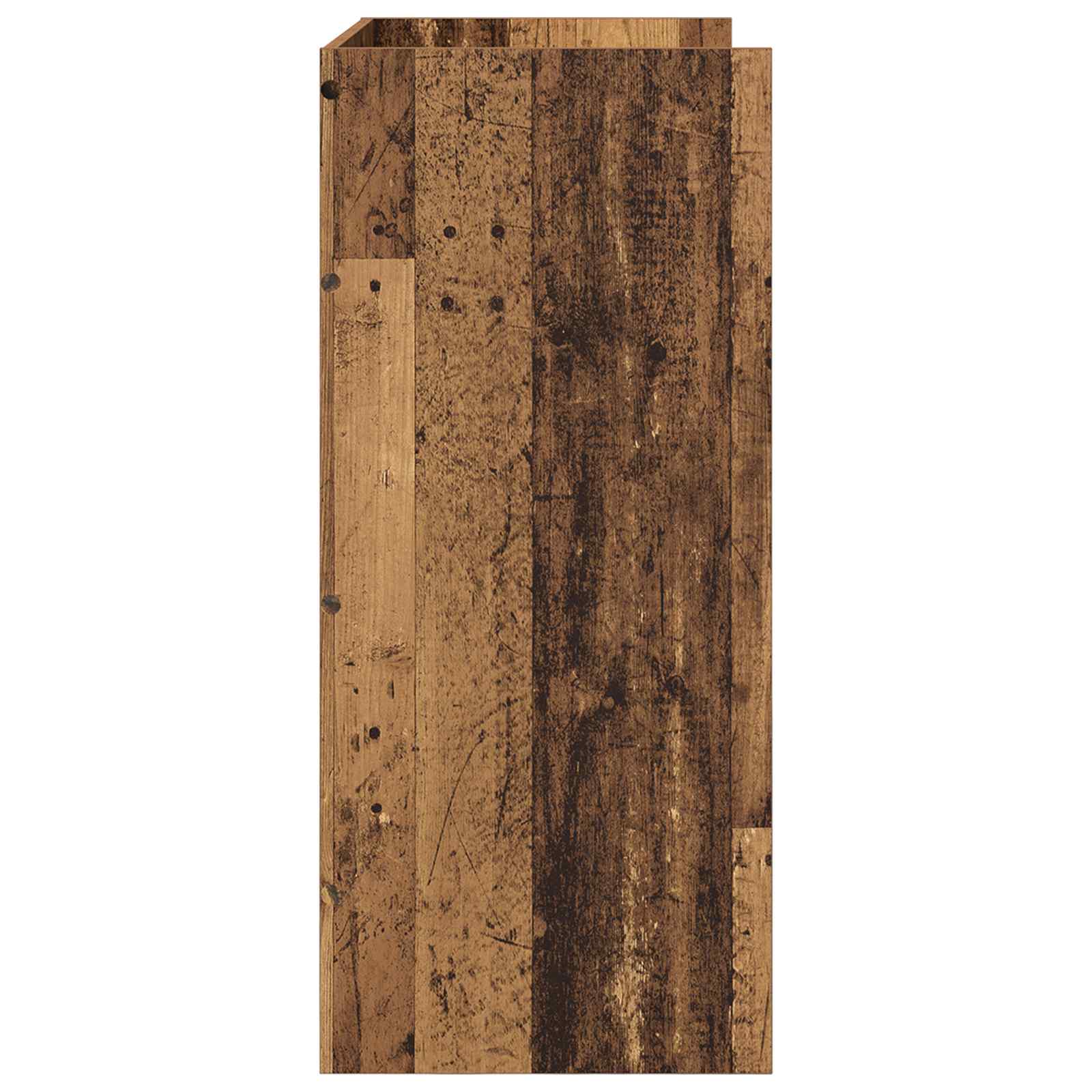 vidaXL DJ Table Oak Wood 82 x 45 x 102 cm Engineered Wood 5