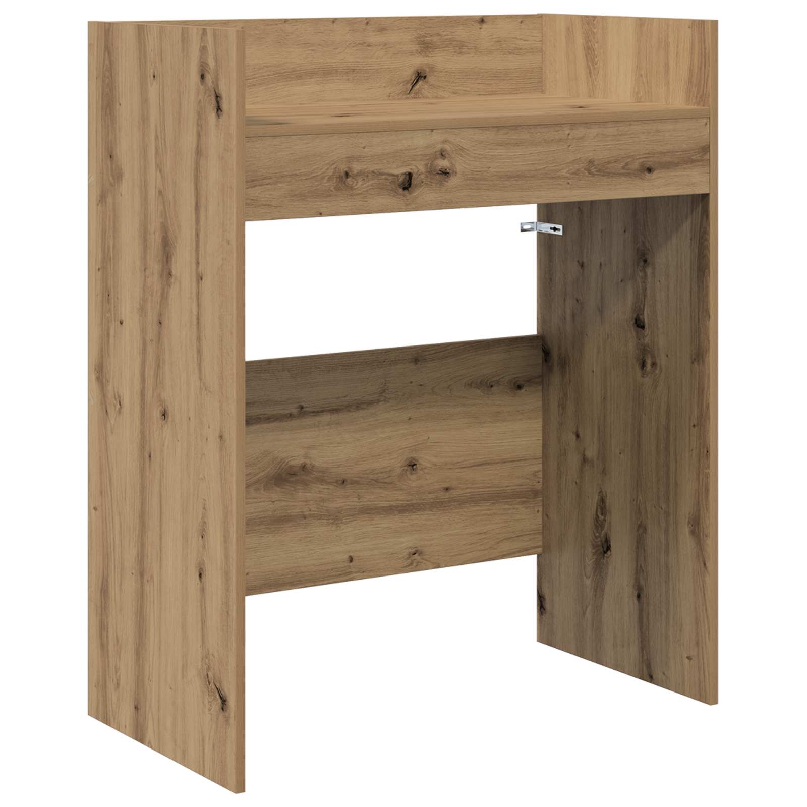 vidaXL DJ Table Artisan Oak 82 x 45 x 102 cm Engineered Wood 2