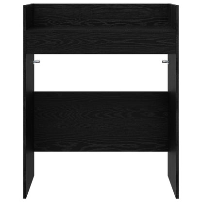 vidaXL DJ Table Black Oak 62 x 45 x 102 cm Engineered Wood 4