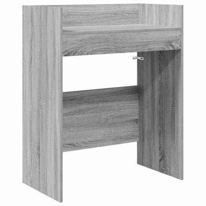 vidaXL DJ Table Grey Sonoma 62 x 45 x 102 cm Engineered Wood 2