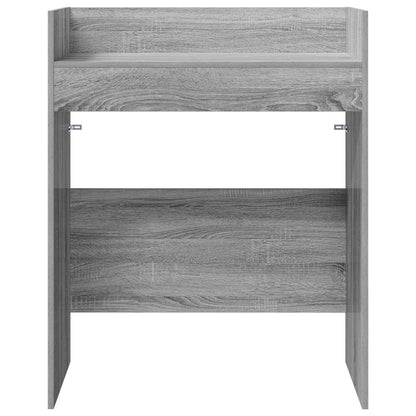 vidaXL DJ Table Grey Sonoma 62 x 45 x 102 cm Engineered Wood 4