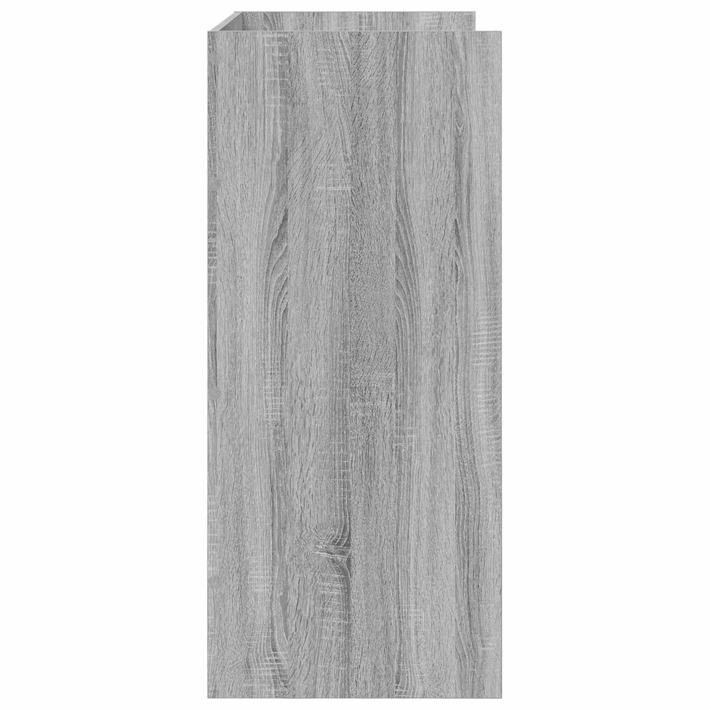 vidaXL DJ Table Grey Sonoma 62 x 45 x 102 cm Engineered Wood 5