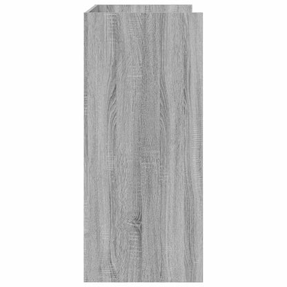 vidaXL DJ Table Grey Sonoma 62 x 45 x 102 cm Engineered Wood 5