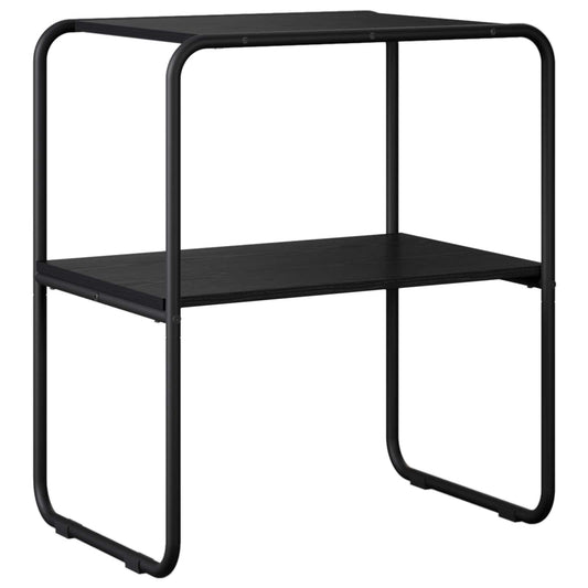 Console Table 100 x 42.5 x 70 cm Engineered Wood Black oak