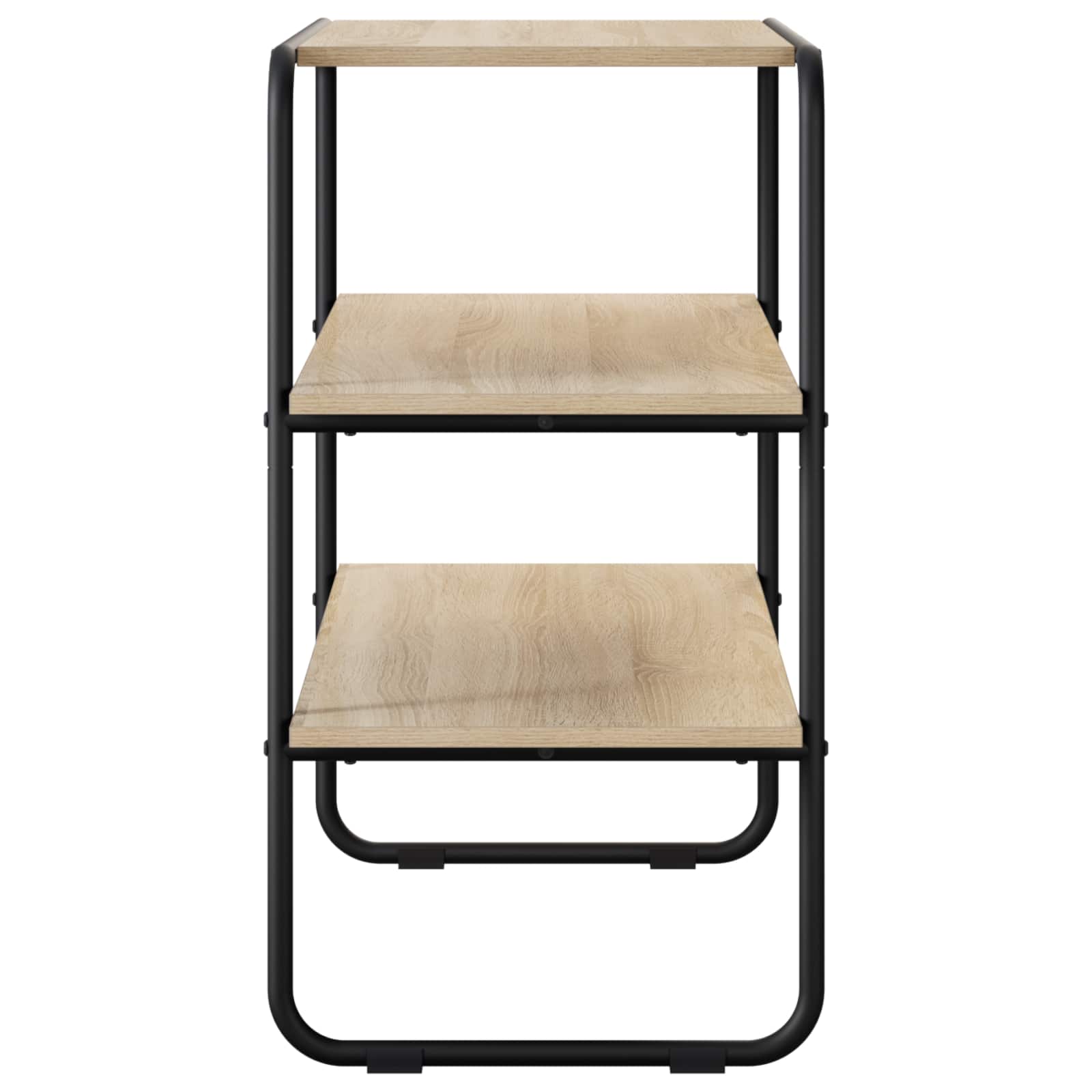 vidaXL Console Table Sonoma Oak 80 x 41 x 75 cm Engineered Wood 5