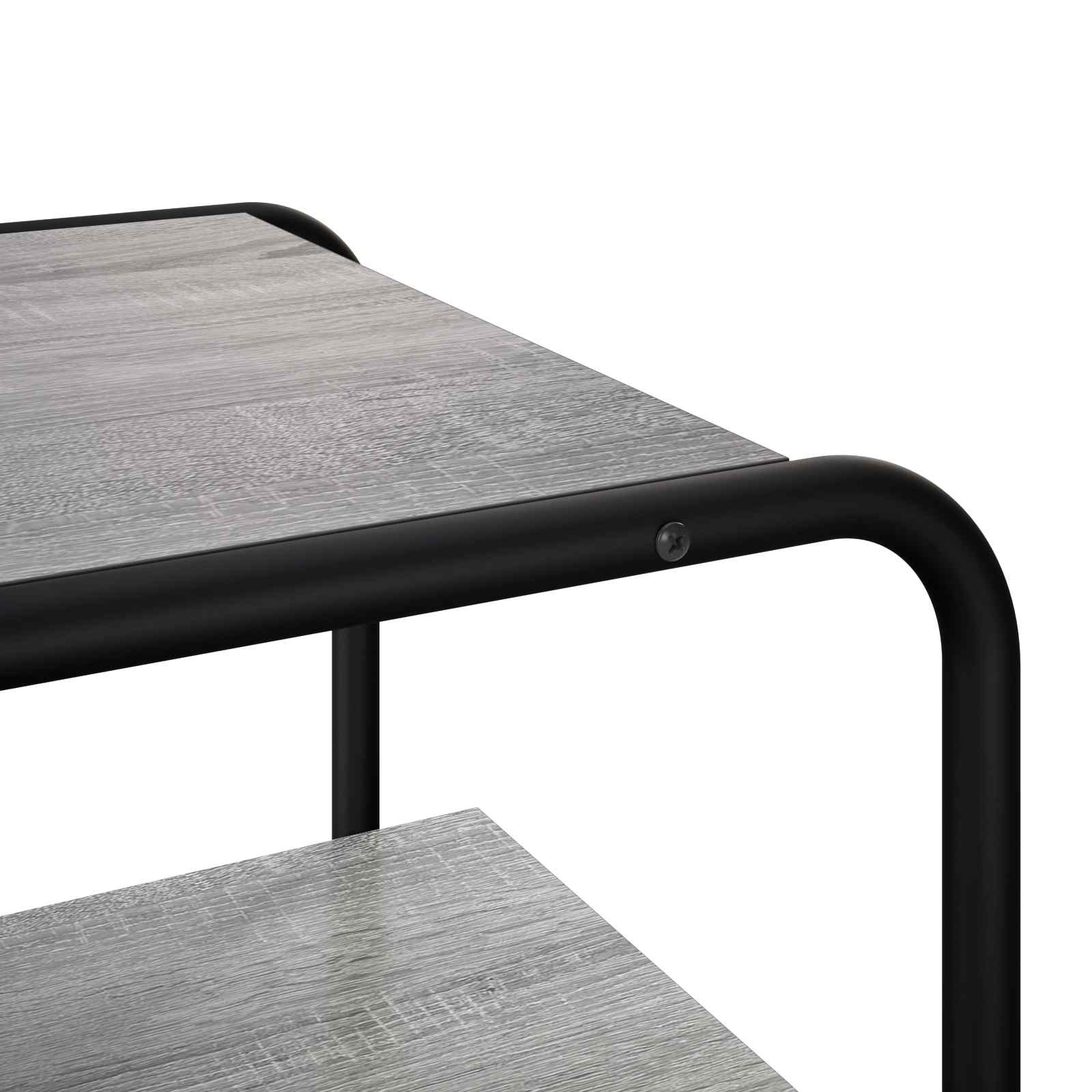 vidaXL Console Table Grey Sonoma 80 x 41 x 75 cm Engineered Wood 6