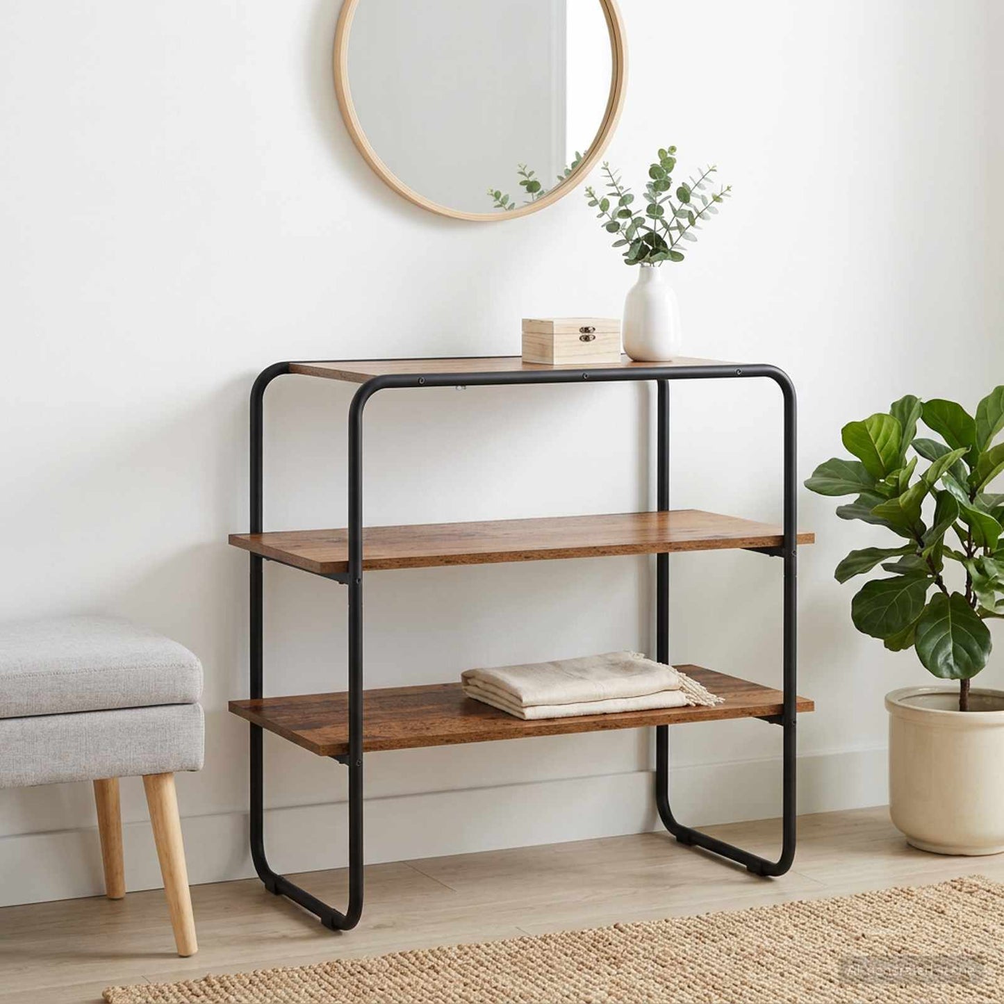 vidaXL Console Table Old Wood 80 x 41 x 75 cm Engineered Wood 1