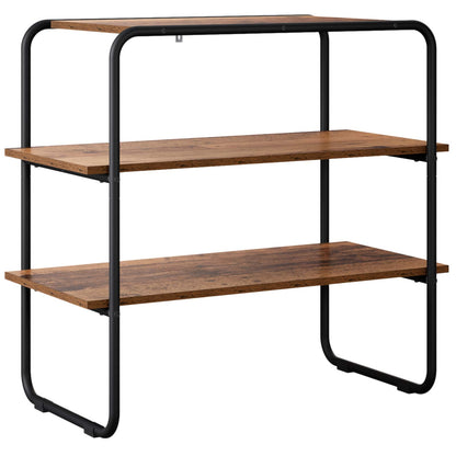 vidaXL Console Table Old Wood 80 x 41 x 75 cm Engineered Wood 2