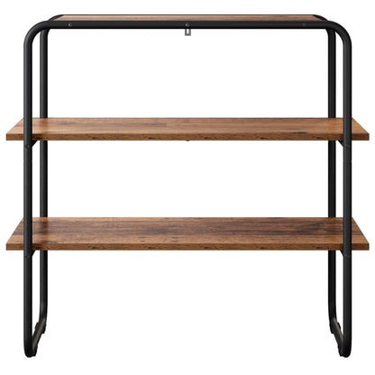 vidaXL Console Table Old Wood 80 x 41 x 75 cm Engineered Wood 4