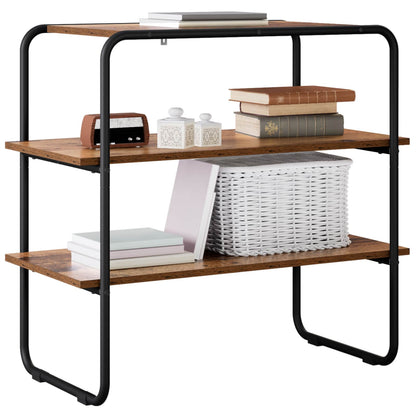 vidaXL Console Table Old Wood 80 x 41 x 75 cm Engineered Wood 3