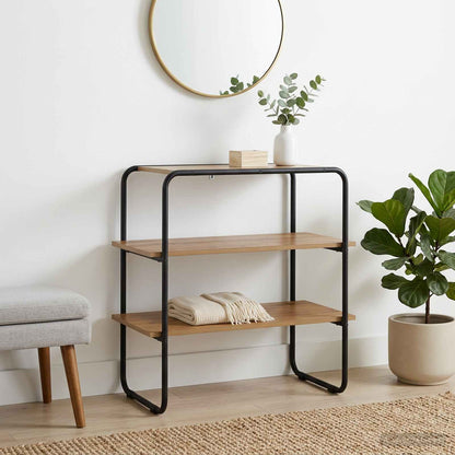 vidaXL Console Table Artisan Oak 80 x 41 x 75 cm Engineered Wood 1