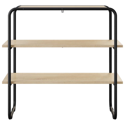 vidaXL Console Table Sonoma Oak 100 x 41 x 75 cm Engineered Wood 4