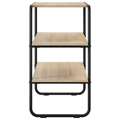 vidaXL Console Table Sonoma Oak 100 x 41 x 75 cm Engineered Wood 5