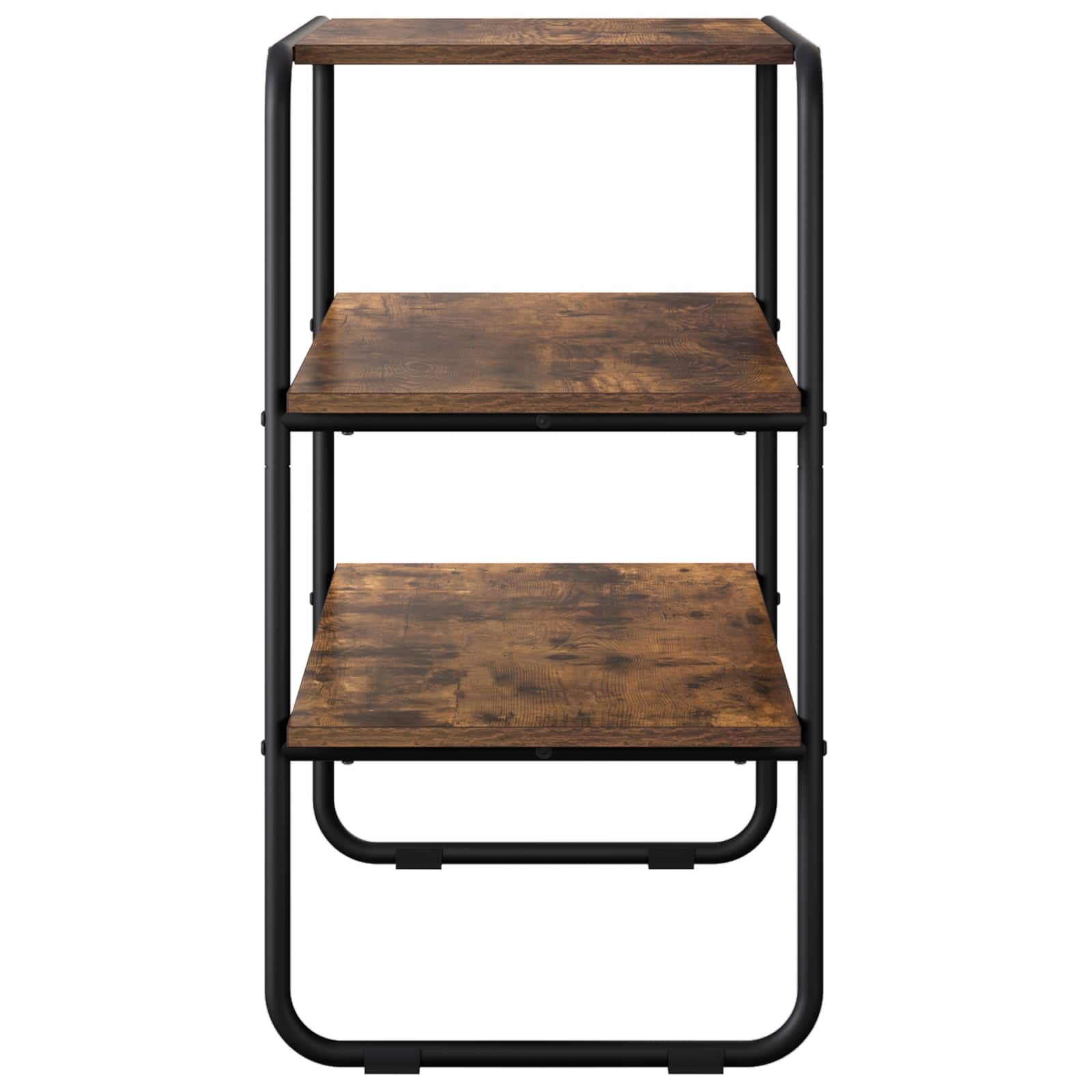 vidaXL Console Table Smoked Oak 100 x 41 x 75 cm Engineered Wood 5
