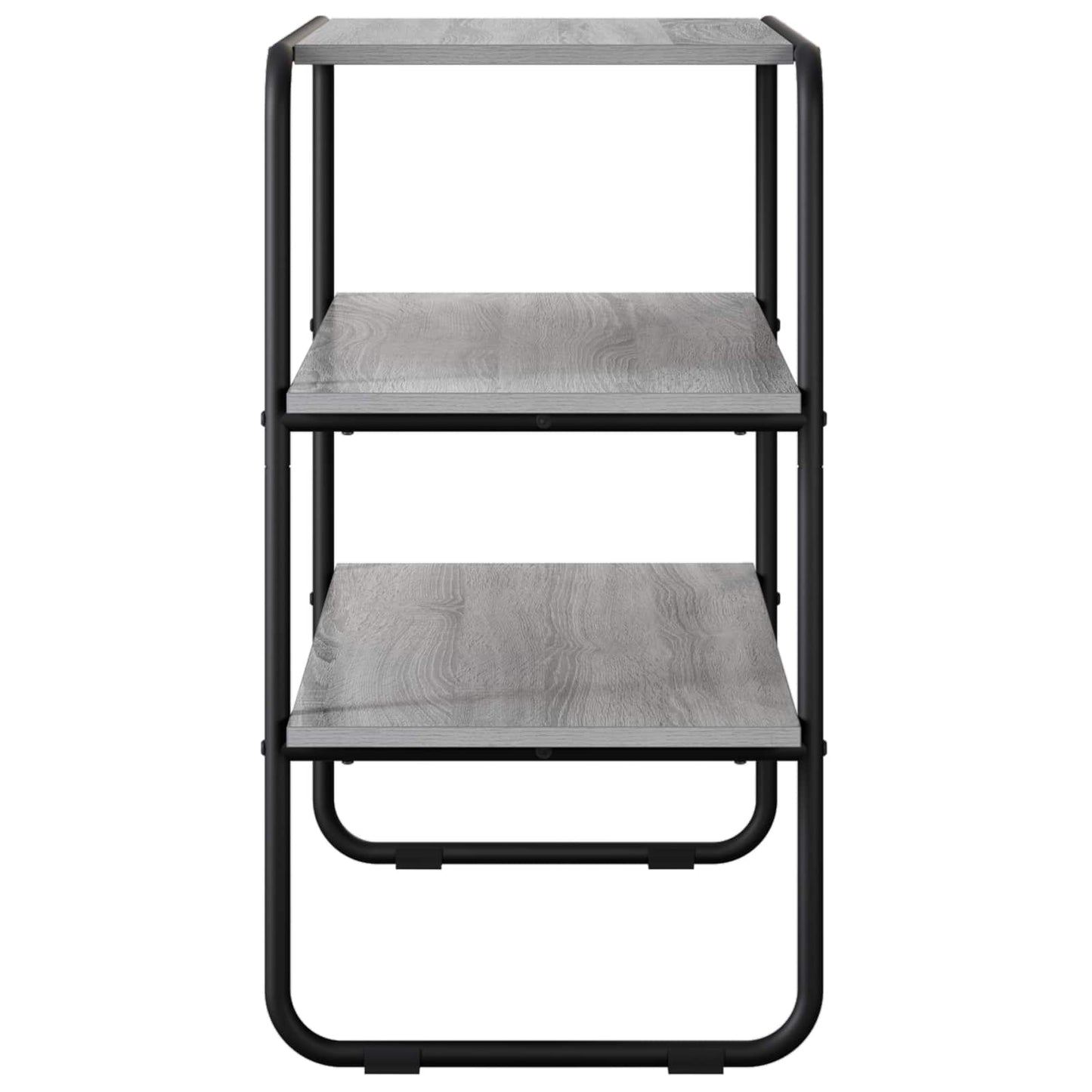 vidaXL Console Table Grey Sonoma 100 x 41 x 75 cm Engineered Wood 5