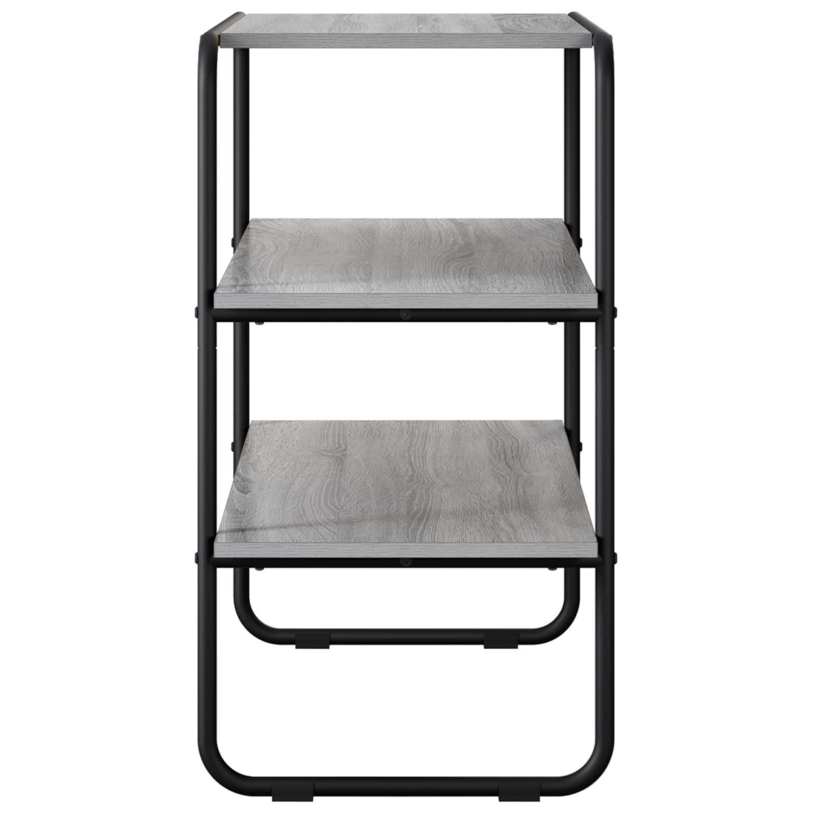 vidaXL Console Table Grey Sonoma 100 x 41 x 75 cm Engineered Wood 5