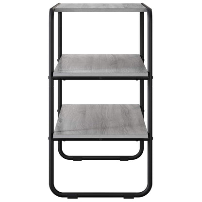 vidaXL Console Table Grey Sonoma 100 x 41 x 75 cm Engineered Wood 5