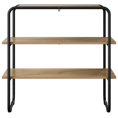 vidaXL Console Table Artisan Oak 100 x 41 x 75 cm Engineered Wood 4