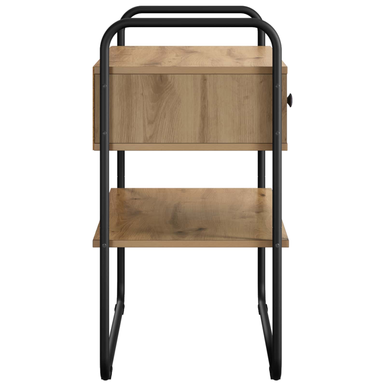 vidaXL Console Table Artisan Oak 80 x 40 x 75 cm Engineered Wood 6