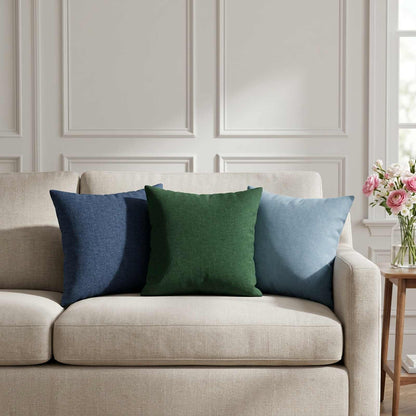 Throw Pillow HEERLEN Fabric 12 40 x 40 cm Dark green
