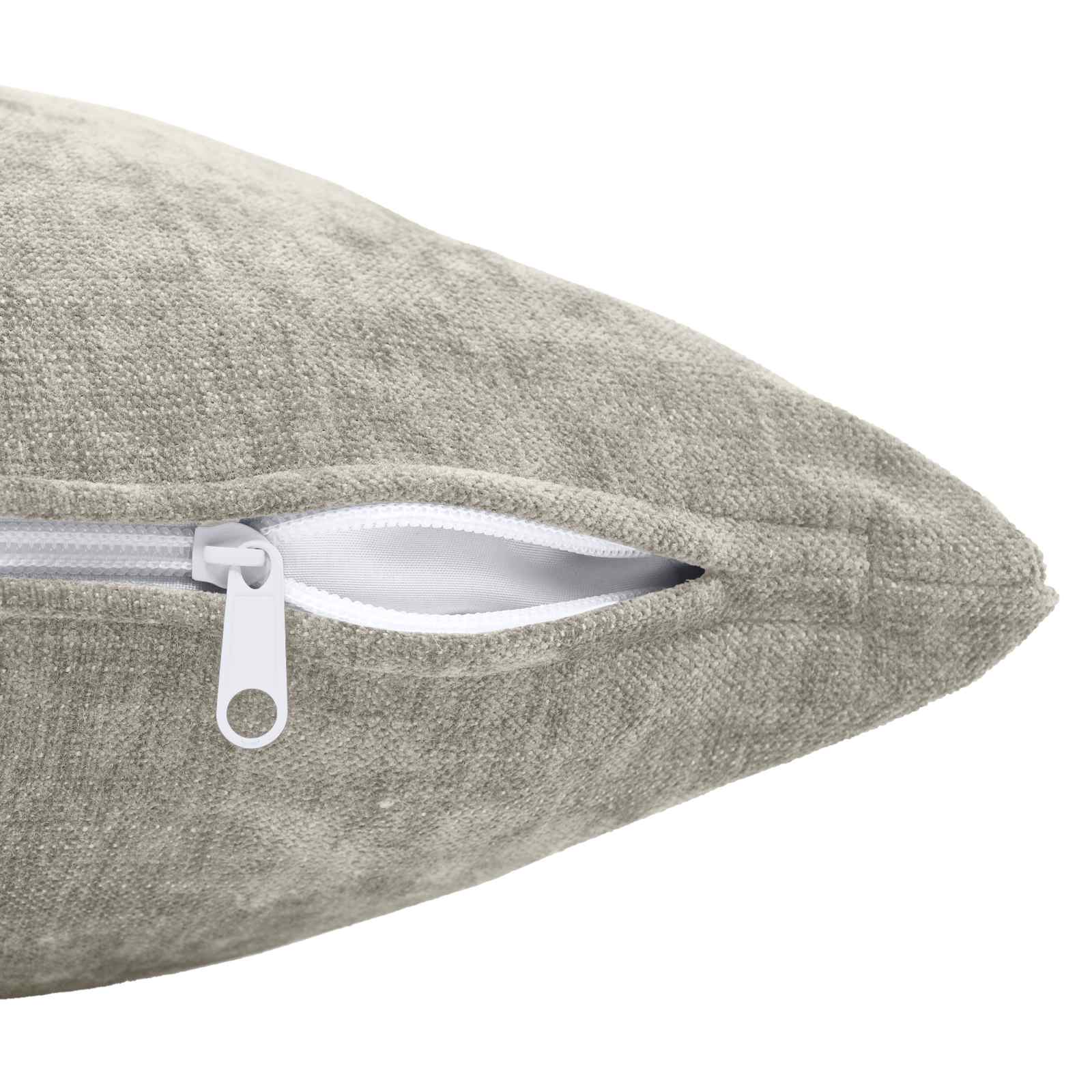 vidaXL Cushion Cover 12 pcs HEERLEN Light Grey 40 x 40 cm 6