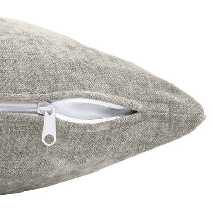 vidaXL Cushion Cover 12 pcs HEERLEN Light Grey 40 x 40 cm 6