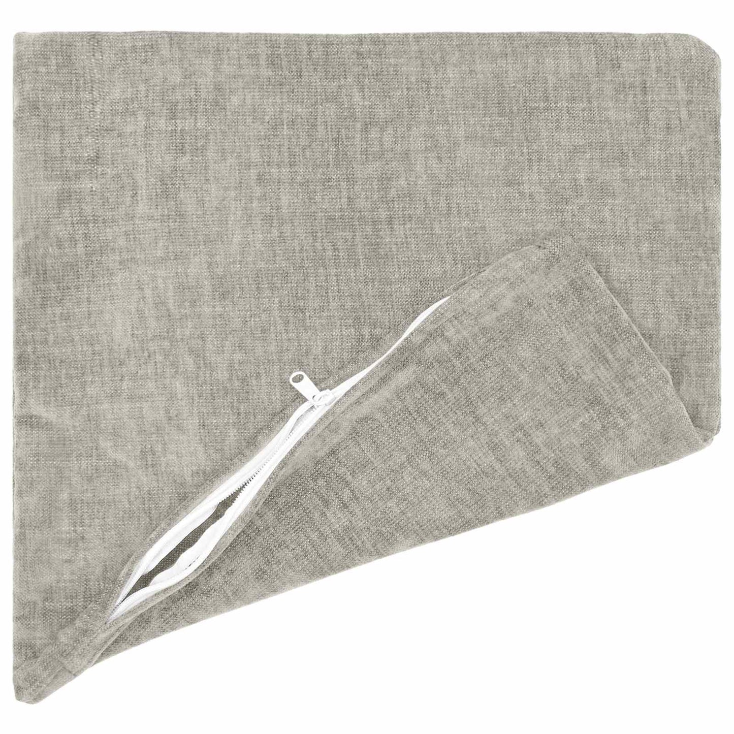 vidaXL Cushion Cover 12 pcs HEERLEN Light Grey 40 x 40 cm 4