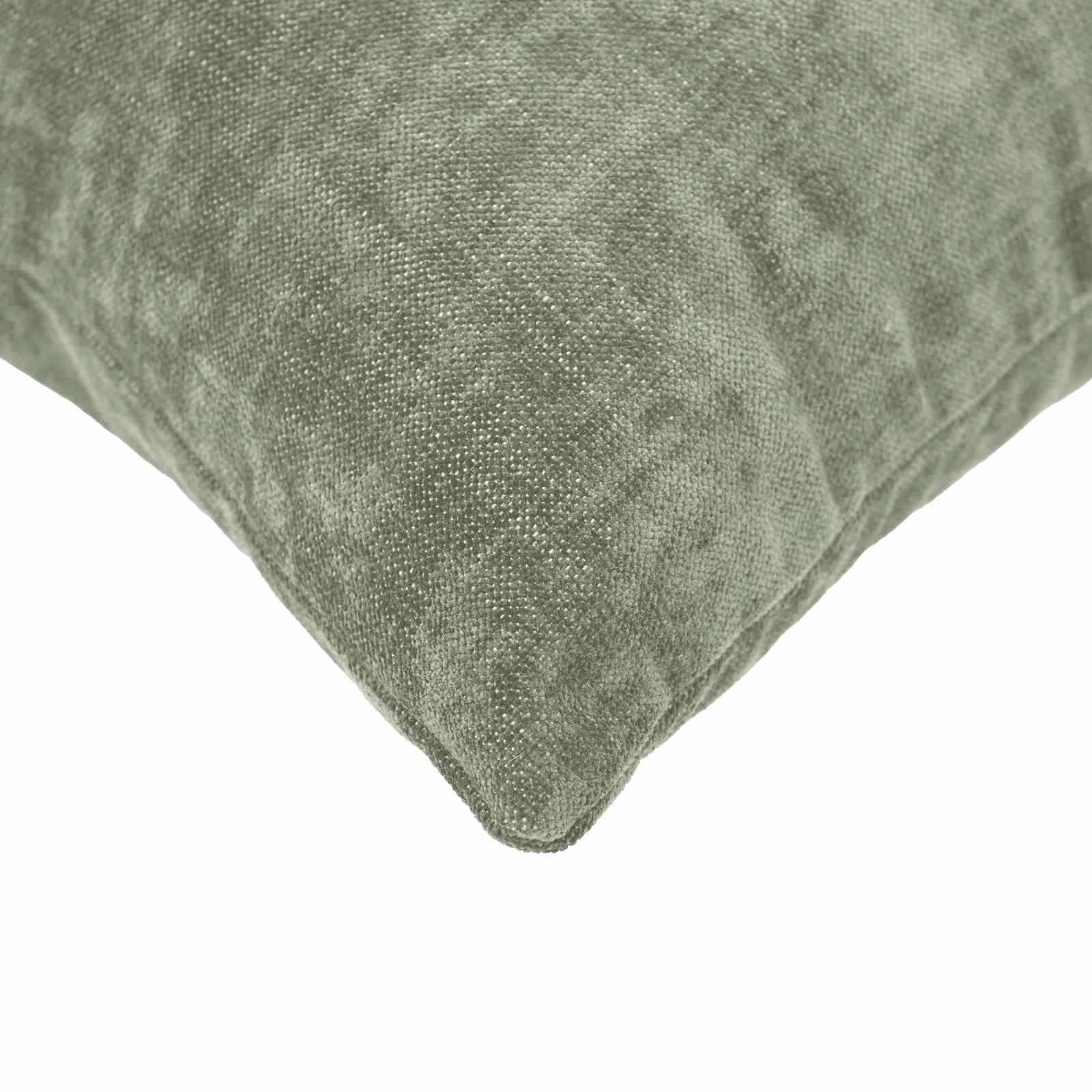 vidaXL Cushion Cover 12 pcs HEERLEN Green 40 x 40 cm Chenille Fabric 5