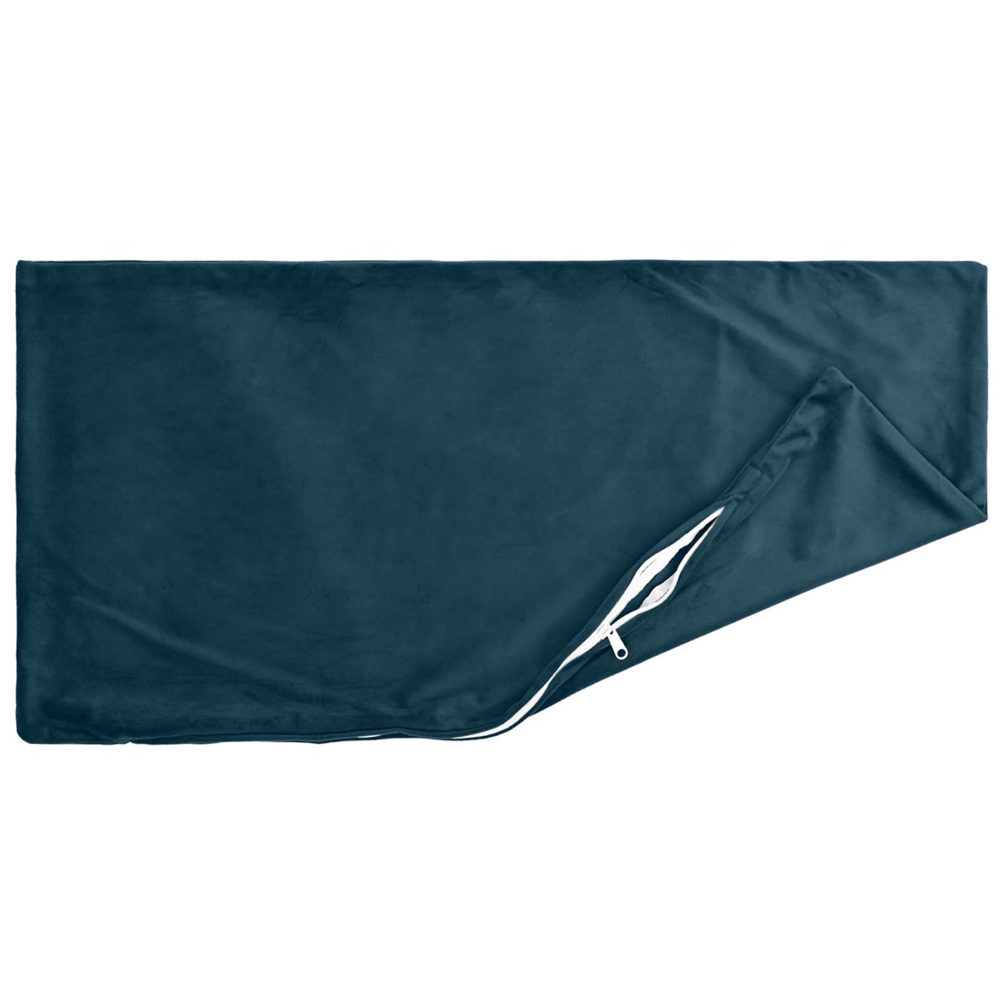 vidaXL Cushion Cover 12 pcs HEERLEN Blue 40 x 80 cm Velvet 4