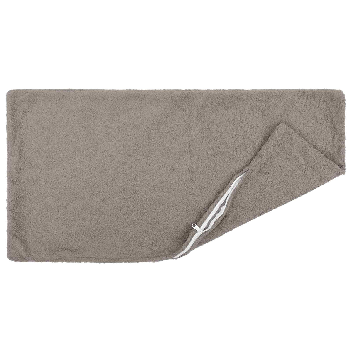 vidaXL Cushion Cover 12 pcs HEERLEN Light Grey 40 x 80 cm Bouclé 4