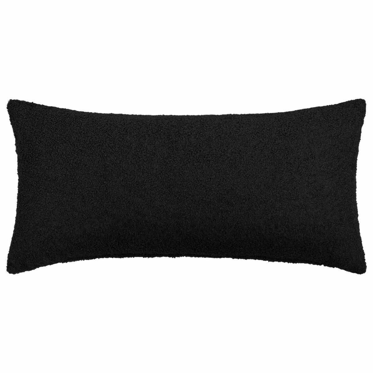 vidaXL Cushion Cover 12 pcs HEERLEN Black 40 x 80 cm Bouclé 3