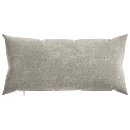 vidaXL Cushion Cover 12 pcs HEERLEN Light Grey 40 x 80 cm 3