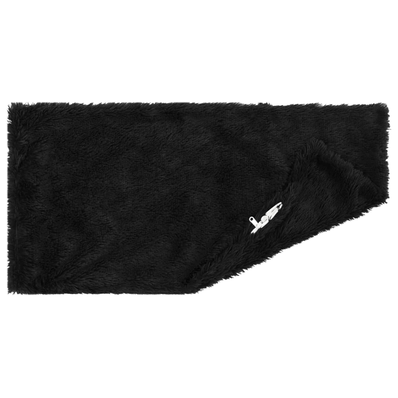 vidaXL Cushion Cover 12 pcs HEERLEN Black 40 x 80 cm PV Fleece 4