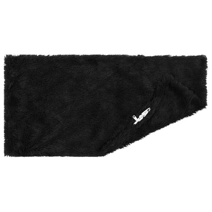 vidaXL Cushion Cover 12 pcs HEERLEN Black 40 x 80 cm PV Fleece 4