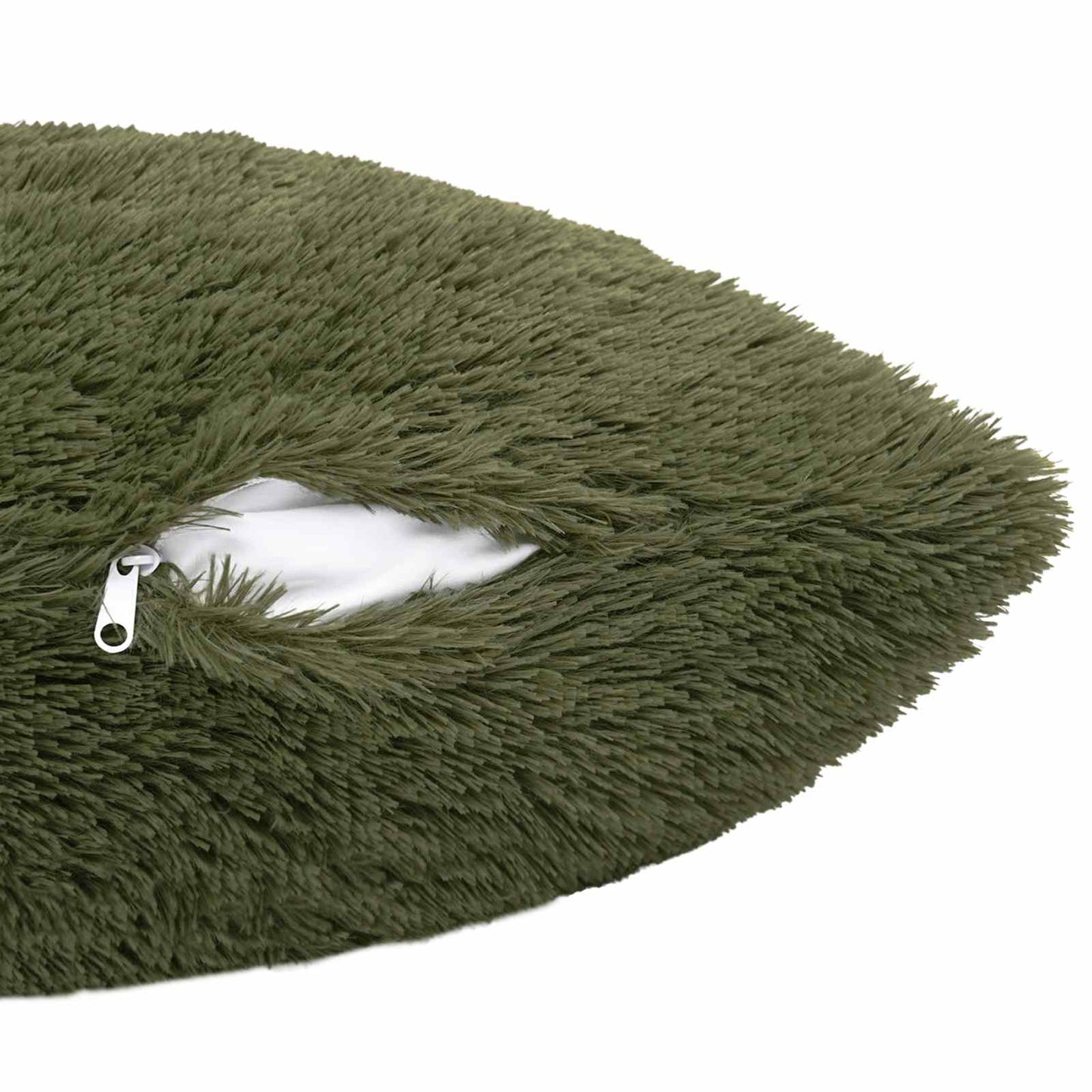 vidaXL Cushion Cover 12 pcs HEERLEN Green 40 x 80 cm PV Fleece 6