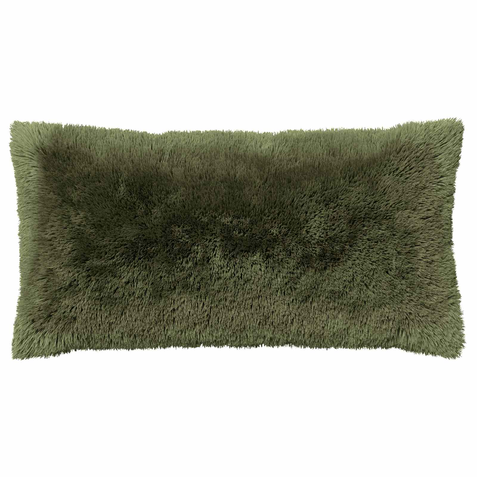 vidaXL Cushion Cover 12 pcs HEERLEN Green 40 x 80 cm PV Fleece 3