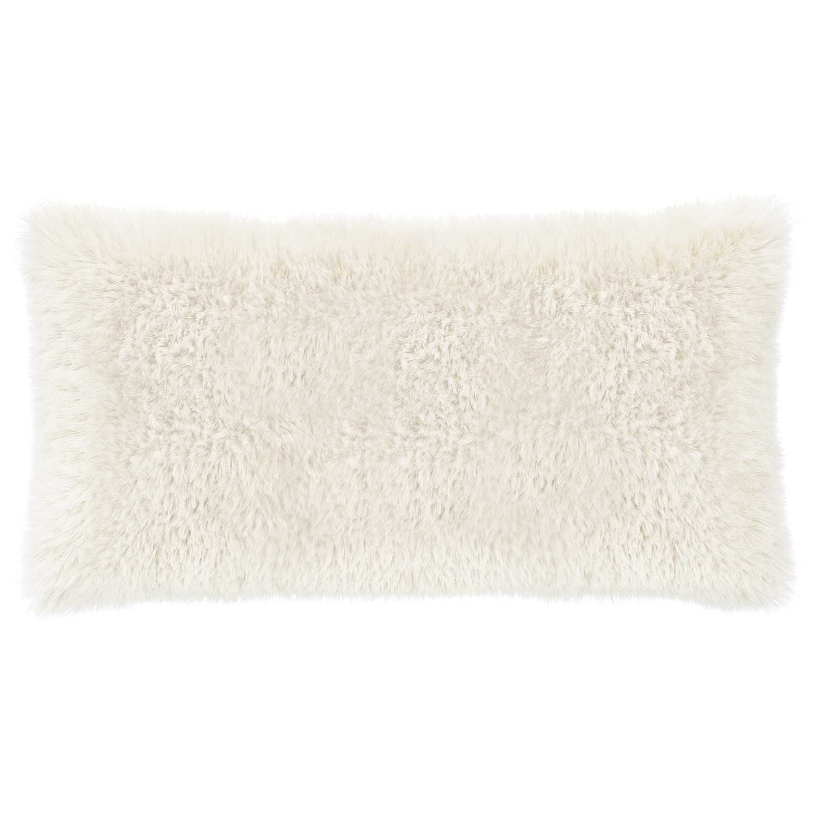 vidaXL Cushion Cover 12 pcs HEERLEN White 40 x 80 cm PV Fleece 3